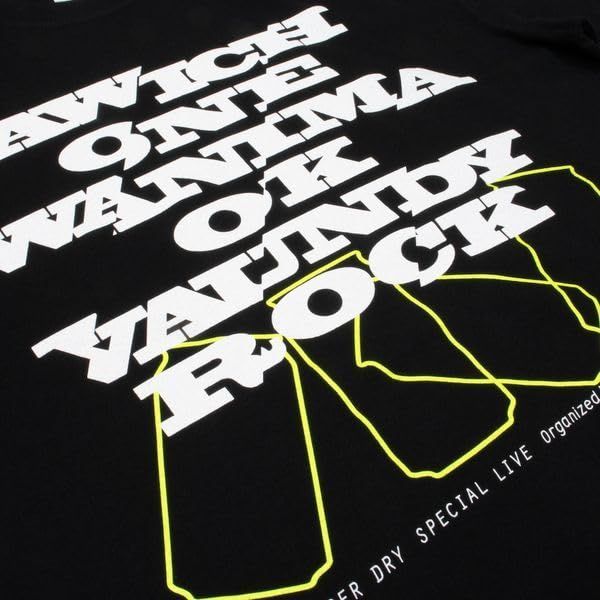 ONE OK ROCK WANIMA 対バンライブ　限定ライブ　Tシャツ ONE OK ROCK（ワンオクロック）VS WANIMA（ワニマ）グッズ SD T