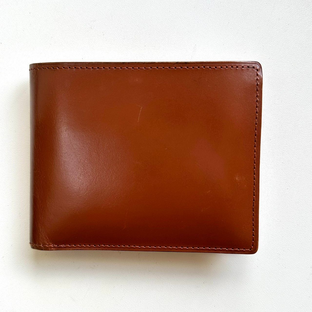 ココマイスター COCOMEISTER 二つ折り財布 ブライドルレザー ヘーゼル