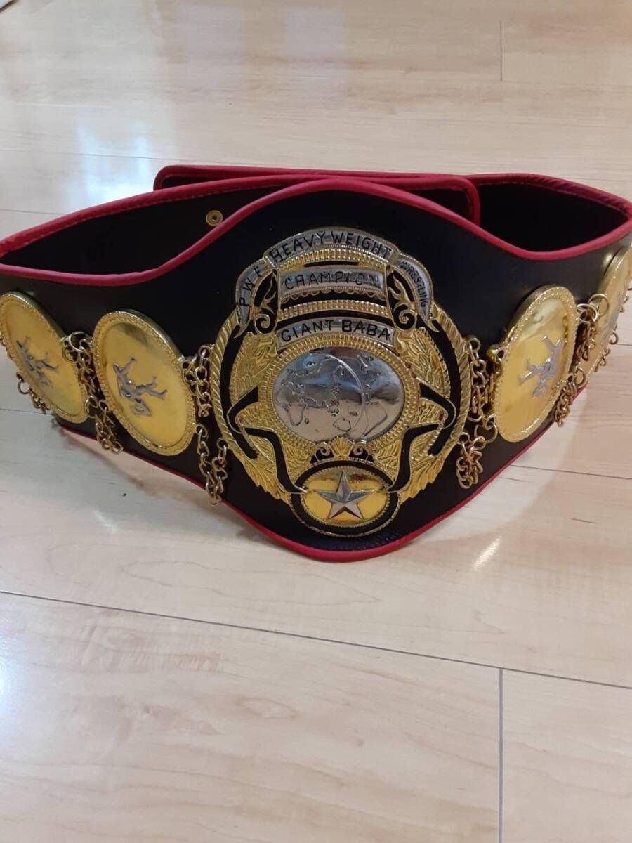 在庫一個のみ PWF世界ヘビー級王座 チャンピオンベルト