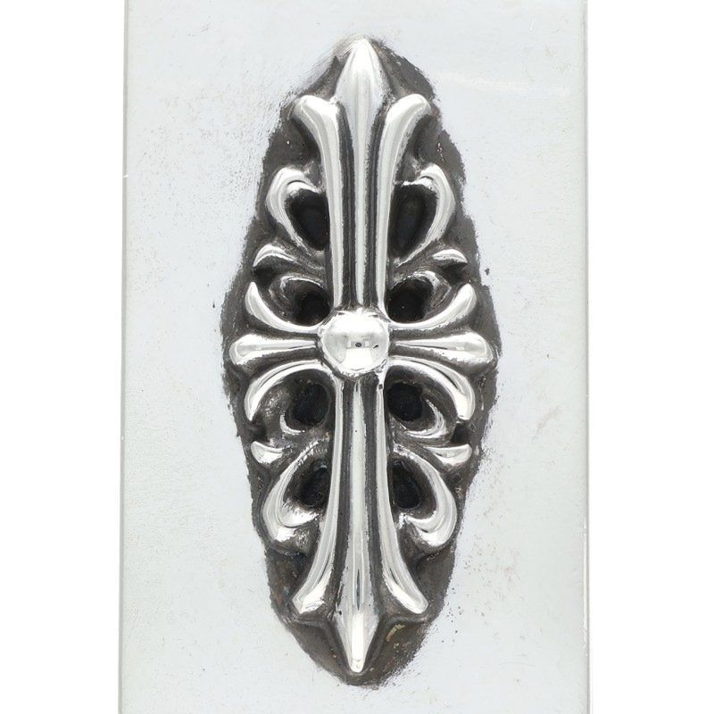 クロムハーツ MNY CLIP SM フローラルクロスモチーフマネークリップマネークリップ メンズ その他 小物 メンズ