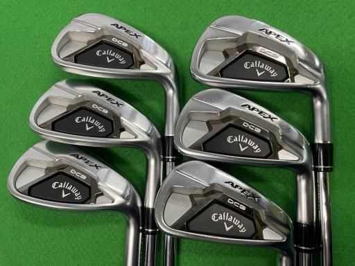 中古】 キャロウェイ APEX DCB(2021) 6S アイアンセット IR NS