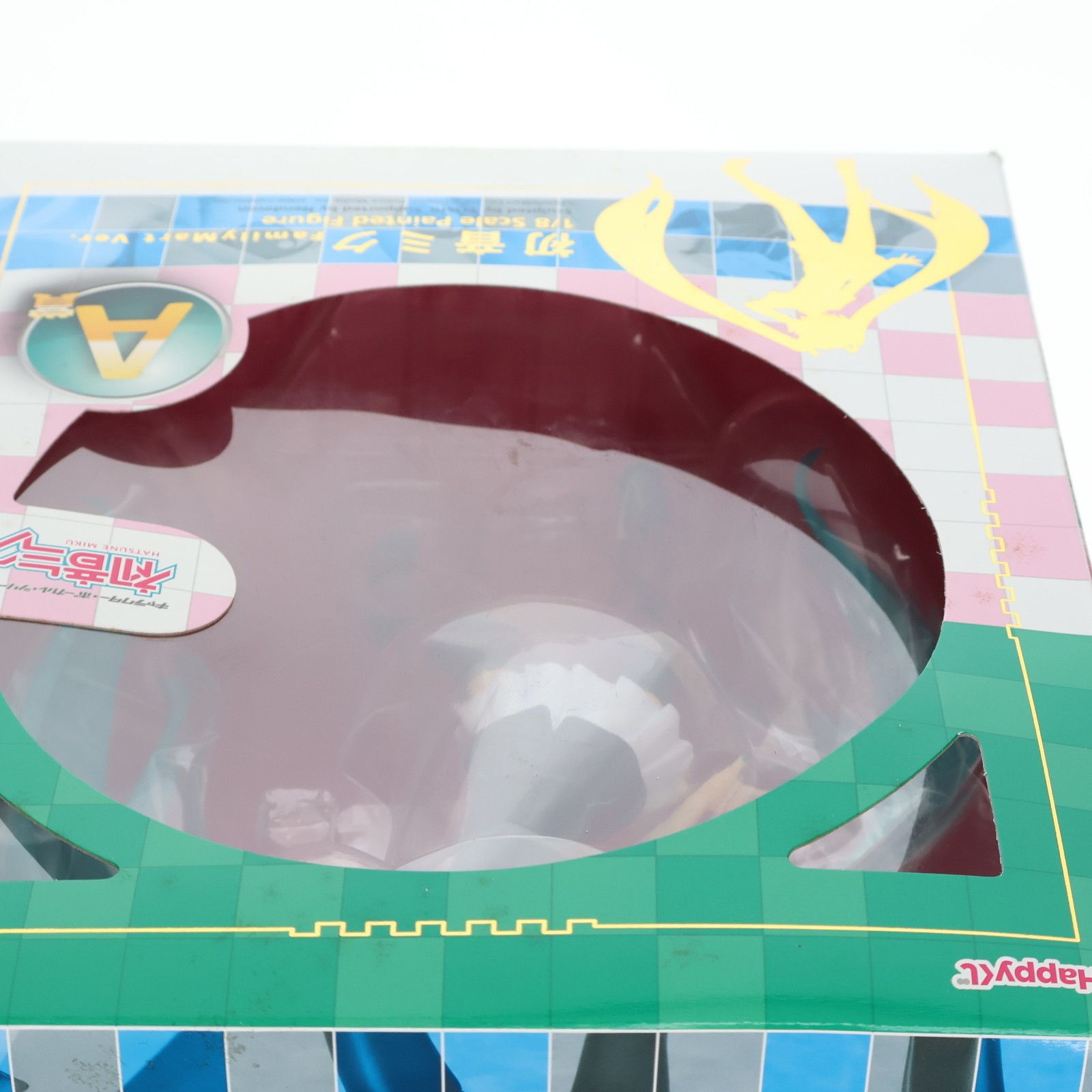 ファミリーマート限定 A賞 初音ミク FamilyMart Ver. 1/8 スケールフィギュア Happyくじ 初音ミク 2012 キャラクター・ボーカル・シリーズ01 初音ミク プライズ サニーサイドアップ 初音ミク FamilyMart Ver.