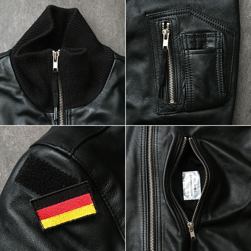 ドイツ 牛革 レザー レプリカフライトジャケット レザージャケット ドイツ 牛革 レザー レプリカフライトジャケット レザー