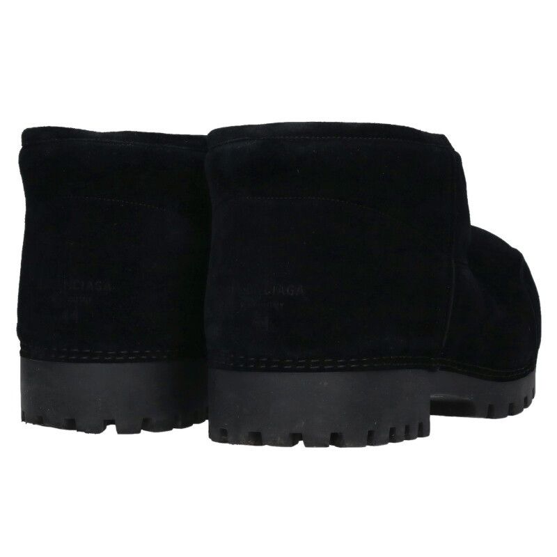 バレンシアガ ALASKA アラスカファースウェードショートブーツ メンズ 41