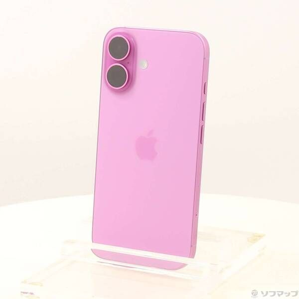 〔 品〕 iPhone16 256GB ピンク MYDY3J A SIMフリー 198