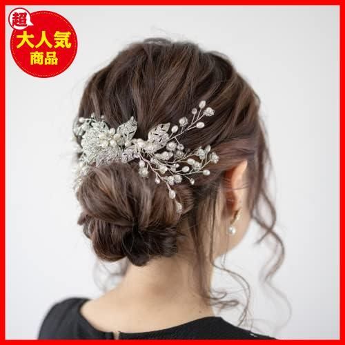 結婚式 お呼ばれ ヘアアクセサリー ak - ウェディング