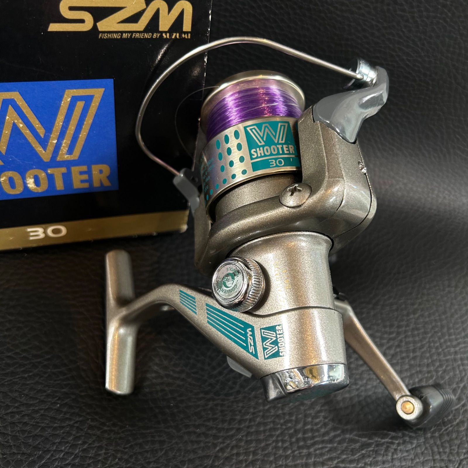 中古 スズミ ダブルシューター 30 SZM W SHOOTER スピニング リール