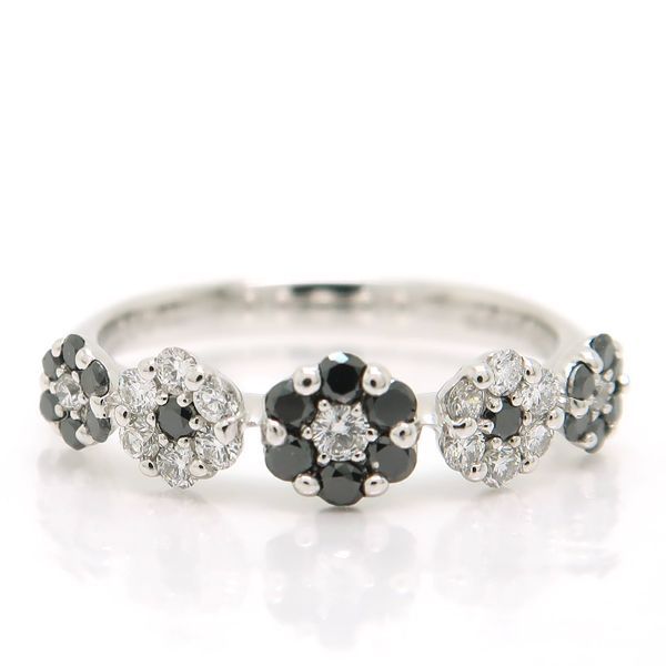 新品同様品 ポンテヴェキオ Ponte Vecchio リング □ 8号 ブラック  