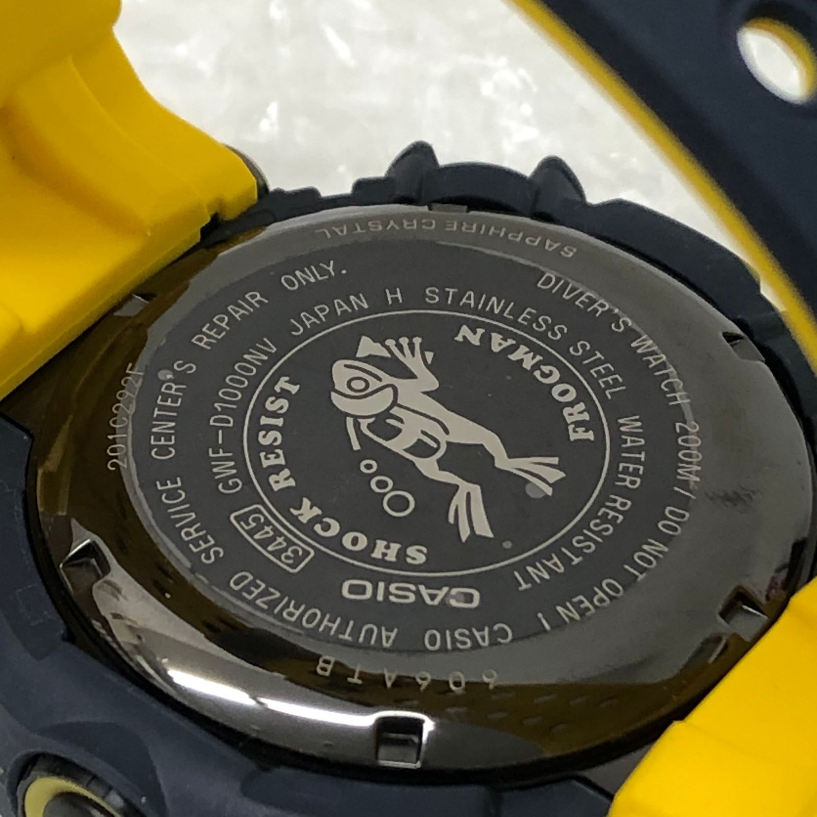 n*a様 【美品】G-SHOCK　フロッグマン　GWF-D1000NV-2JF G-ショック マスターオブG シリーズ「フロッグマン」＜GWF