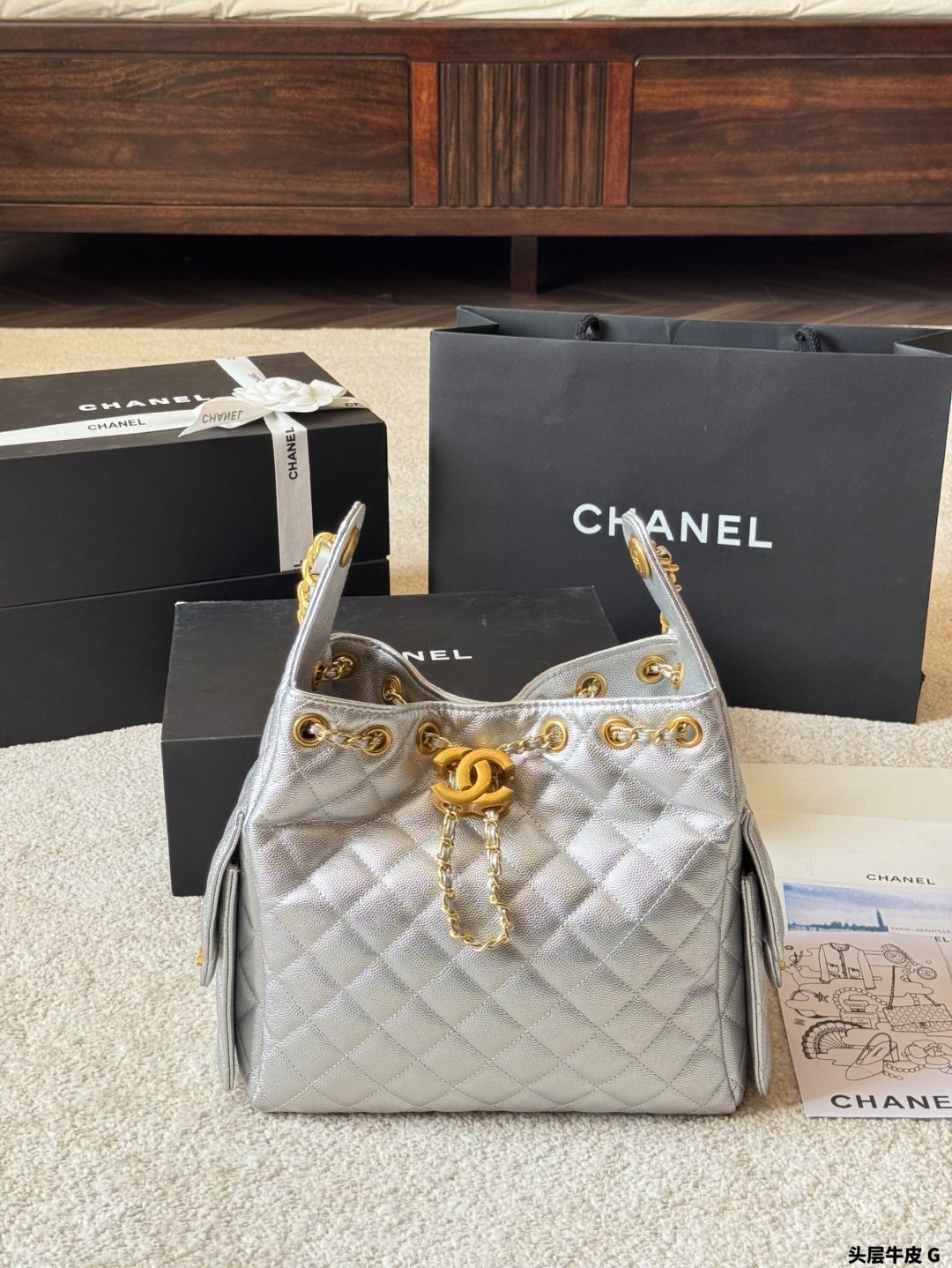 コンパクトサイズ☆【CHANEL】シャネル 25S ホーボーバッグ 今日特価】Chanel 25s Hobo Bag・シャネル 25s ホーボーバッグ