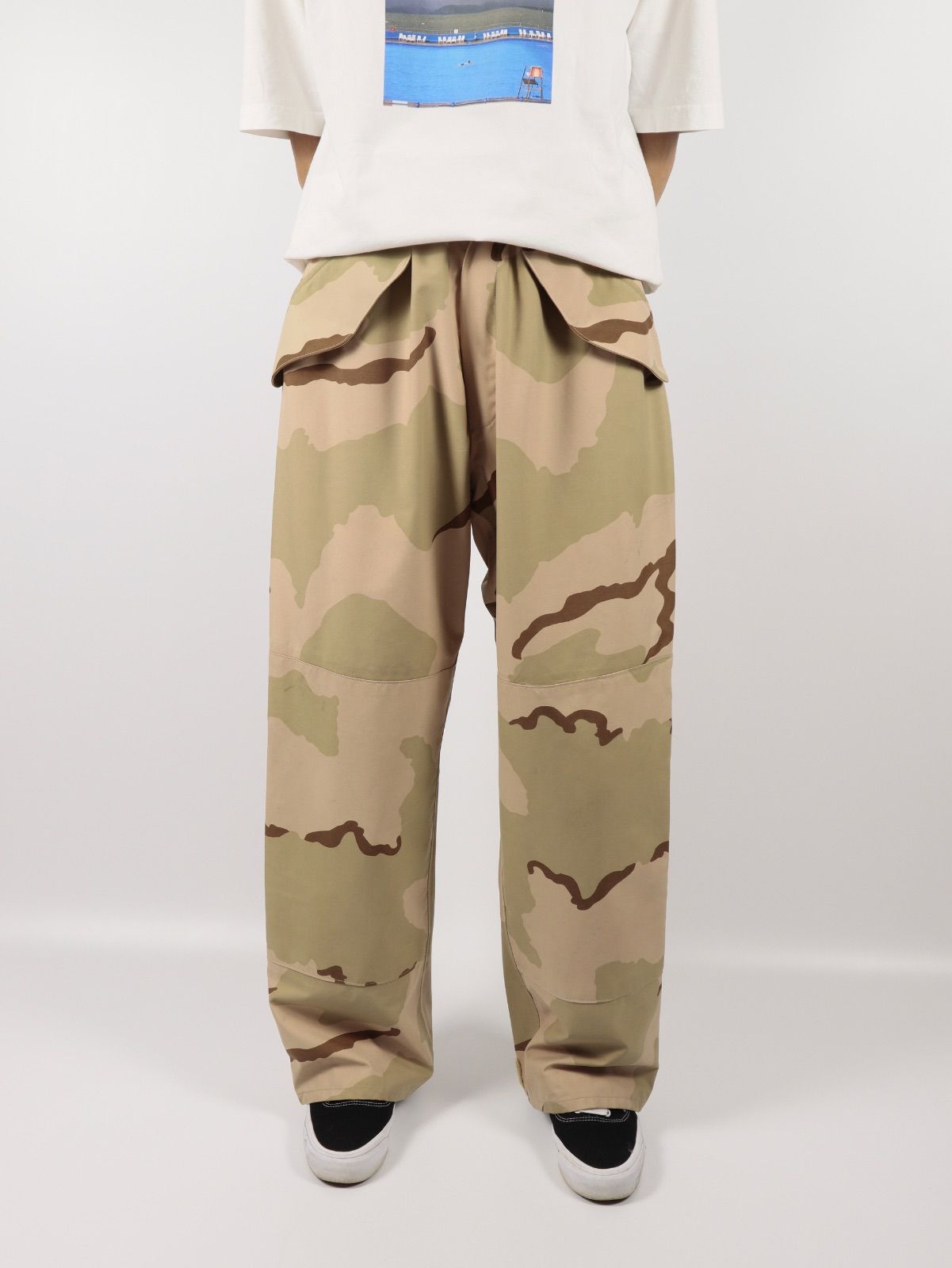 US ARMY 2000s ECWCS GEN2 Desrt Camo Over Pants アメリカ軍 デザートカモ オーバーパンツ サイズM-R GORE-TEX