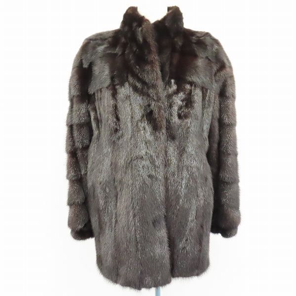 フォックスファー 毛皮コート リアルファー C2510077 フォックス