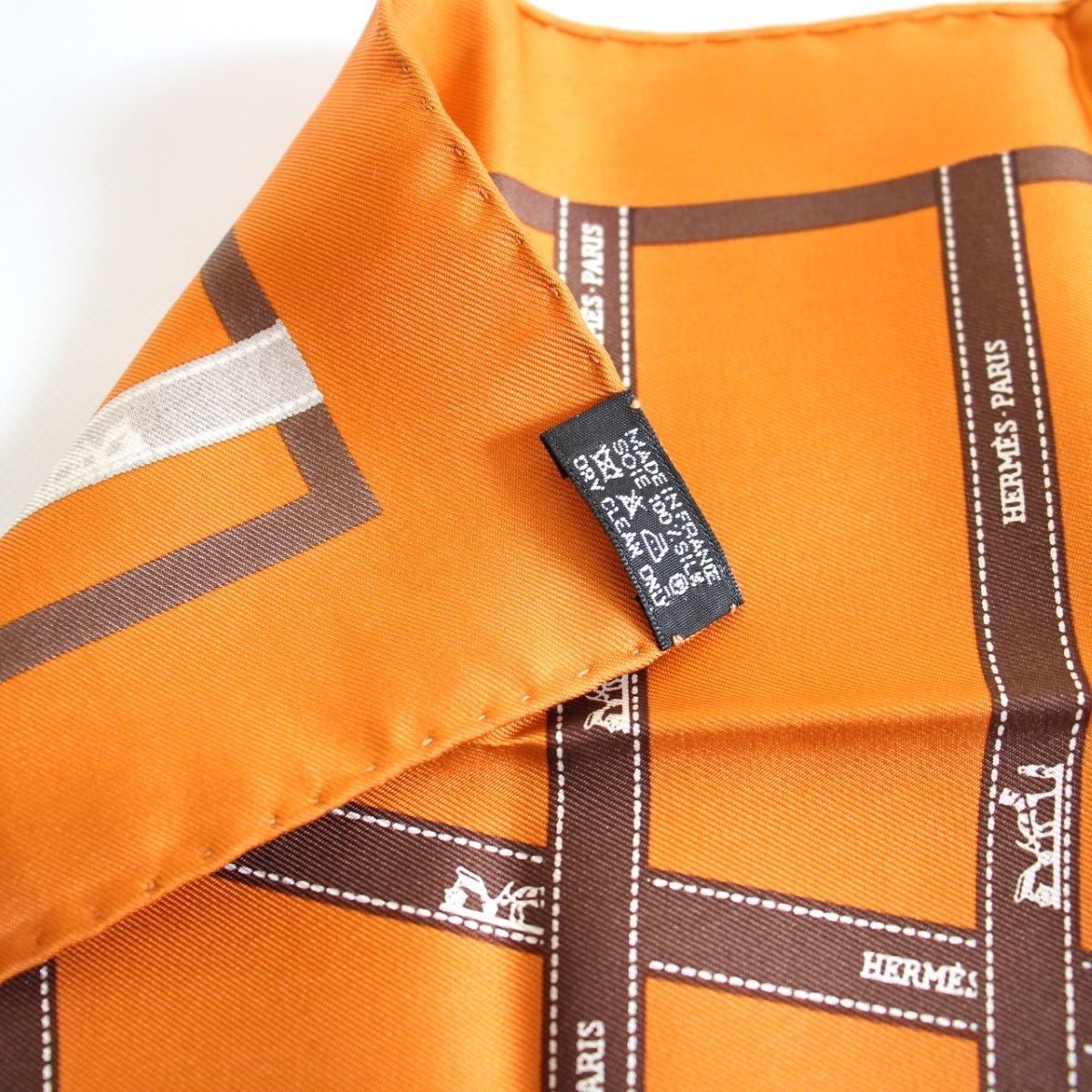 エルメス ボルデュック カレ45 プチカレ ガヴロッシュ シルク スカーフ HERMES 新品 エルメス カレ45 ガヴロッシュ ブルー ホースクラブ