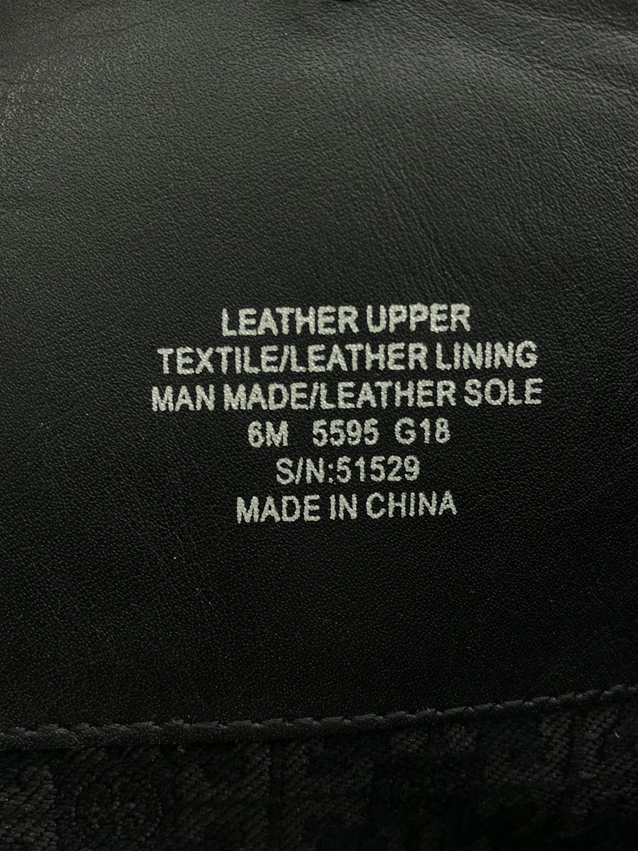 BOOT-CALF LEATHER