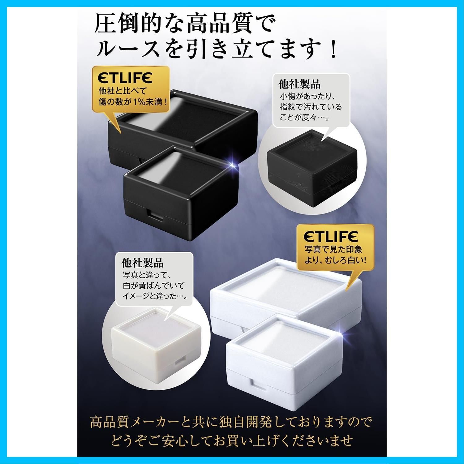 特価商品】ETLIFE ルースケース 3cm 白 10個【業界初 白黒 2段クッション】 プラケース 天然石 宝石箱 裸石 宝石 ルース 収納 ジュエリーケース  ディスプレイケース 小物入れ 標本箱 (10個セット) - メルカリ