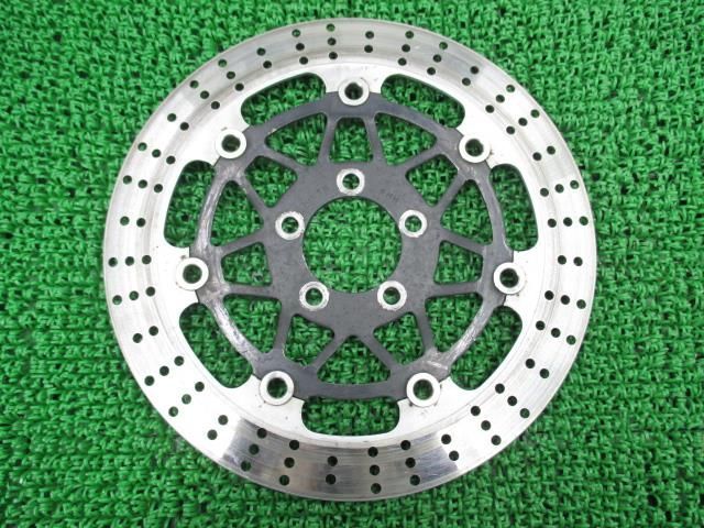 ゼファー400 フロントブレーキディスク 片側 カワサキ 純正 中古 バイク 部品 ZR400C ZRXも H 車検 Genuine