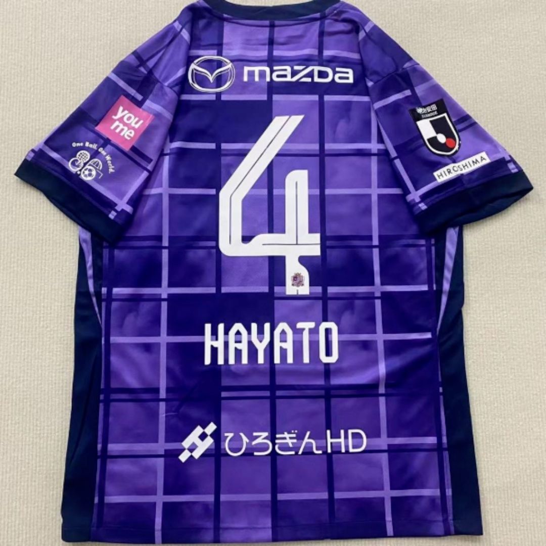 25-26 サンフレッチェ広島 ユニフォーム ホームL 4番 荒木隼人 荒木