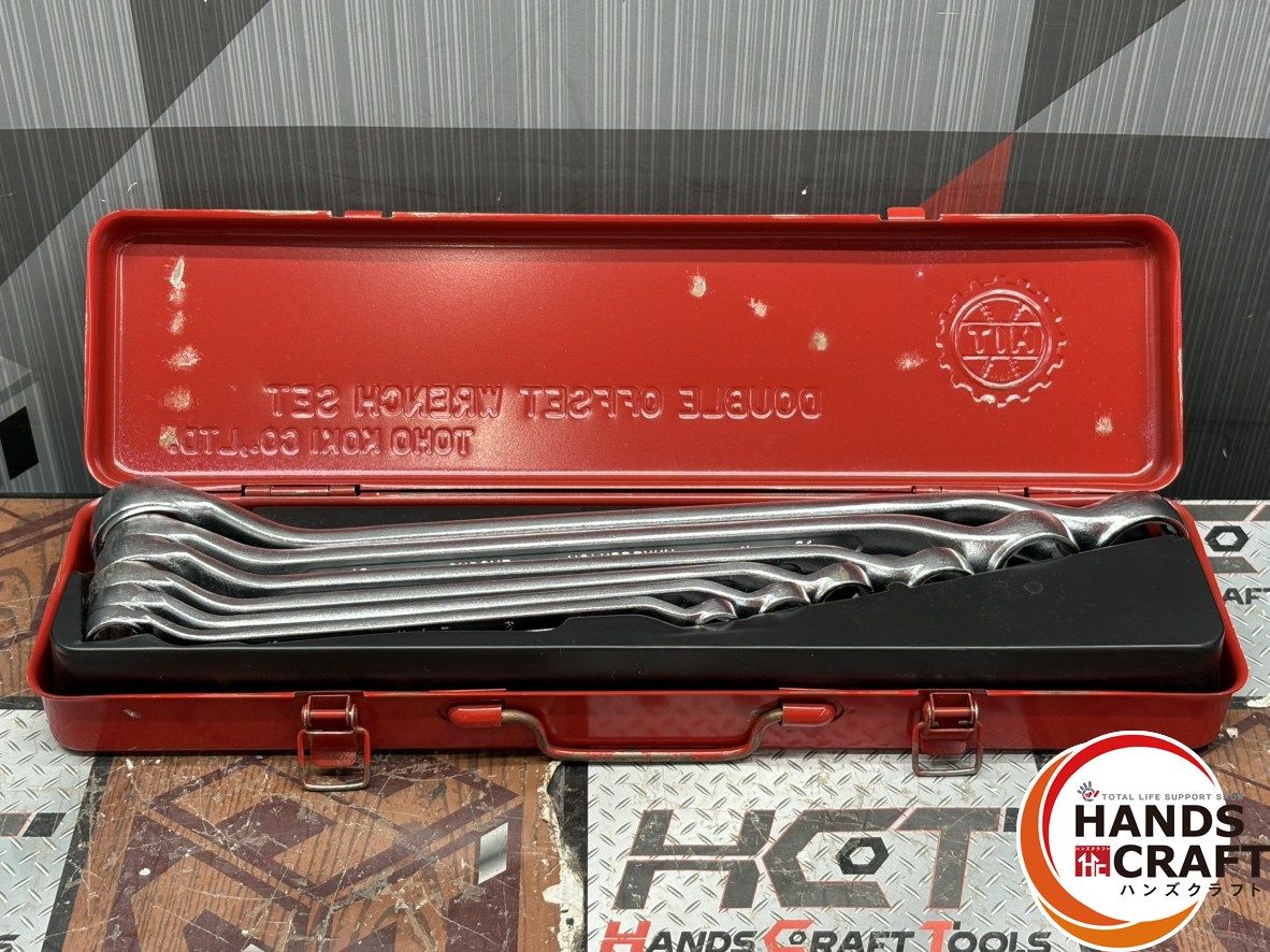 〇HIT SNB001 両口メガネレンチミリセット 6本 ハンズクラフト佐賀
