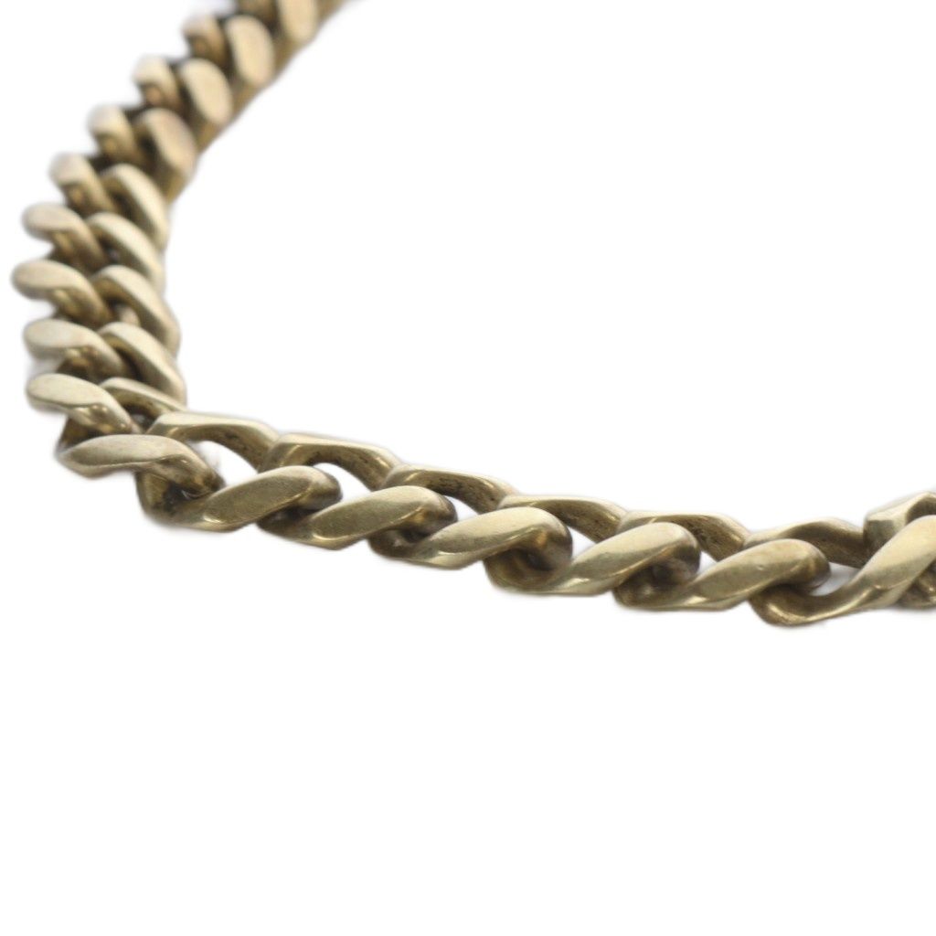 ビジュードエム BIJOU de M Flat link chain necklace ネックレス