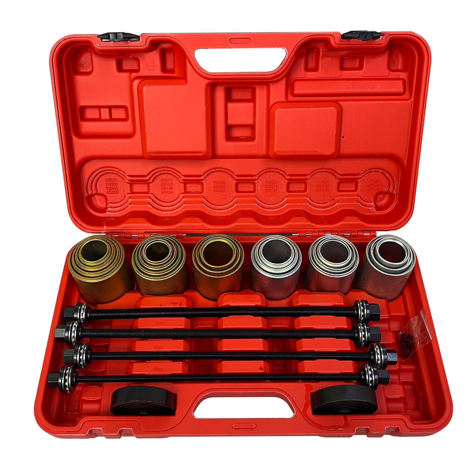 HFS R 炭素鋼ブッシュベアリング除去ツール 取り外しツール プーラープレス交換ベアリング取り外しツール 自動車用スピンドル引っ張りLCV