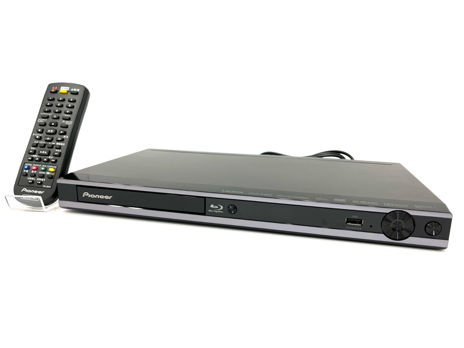 Pioneer ブルーレイディスクプレーヤー アップスケーリング機能搭載 ブラック BDP-3130-K Pioneer ブルーレイプレーヤー  ブルーレイ Pioneer ブルーレイディスクプレーヤー  BDP-3130-K