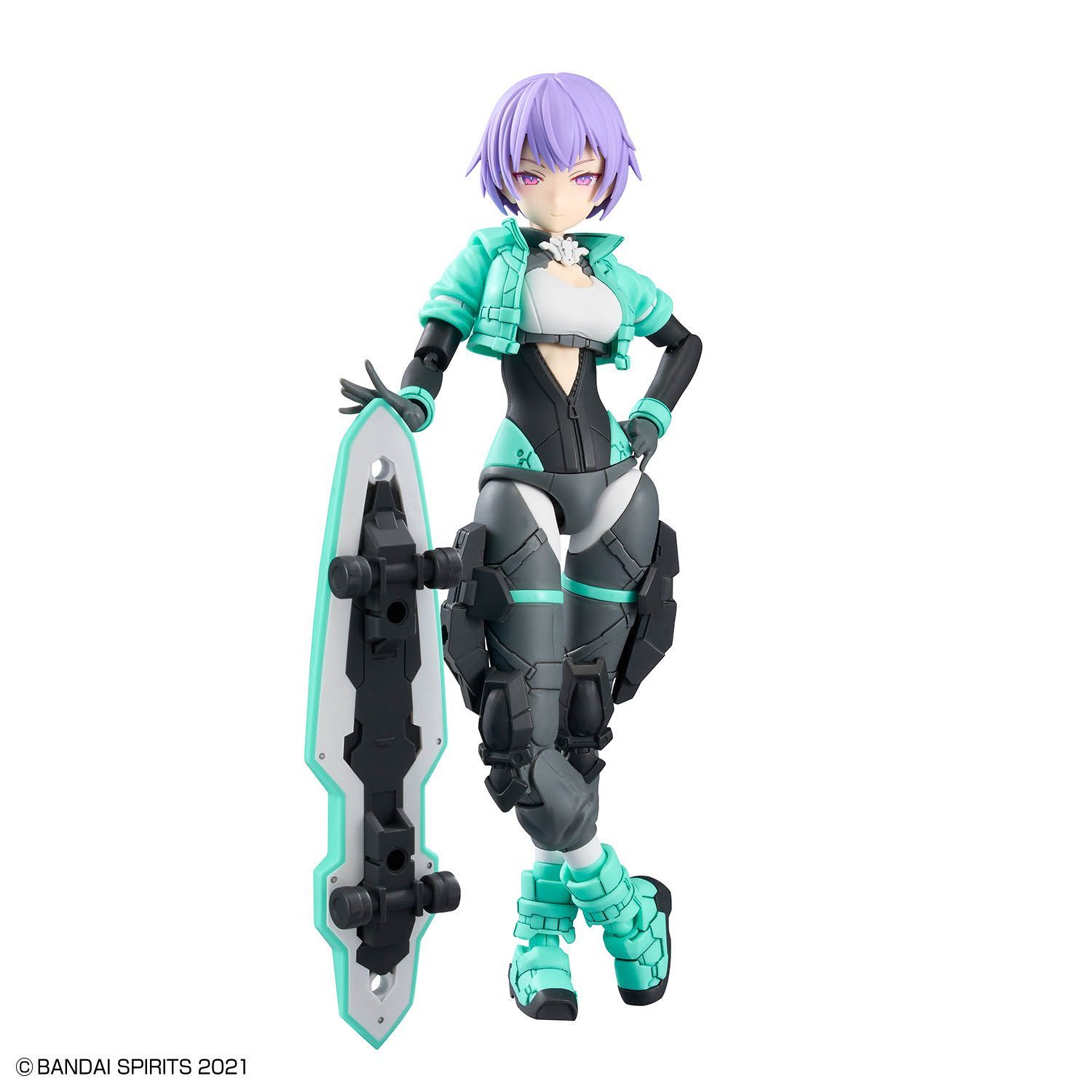 【最終価格】30ms 30mf 30mm シリーズ 美プラ プラモデル 模型 30MS×シャニマス第4弾「ストレイライト」黛 冬優子、30MF新