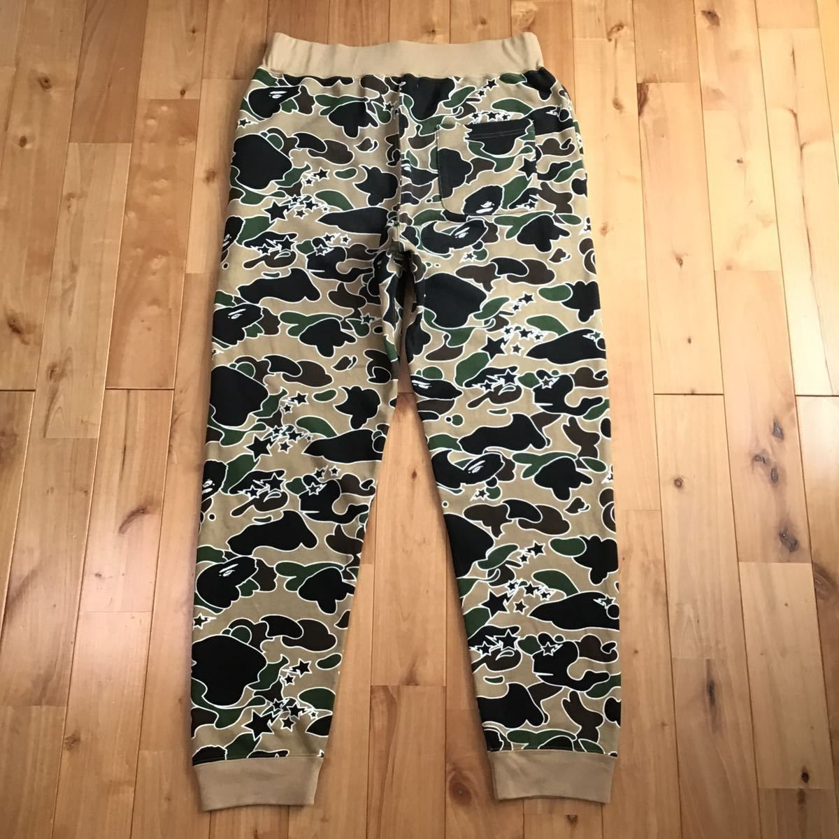 STA camo スウェットパンツ Mサイズ a bathing ape BAPE star camo エイプ ベイプ アベイシングエイプ 迷彩  psyche camo sweat pants