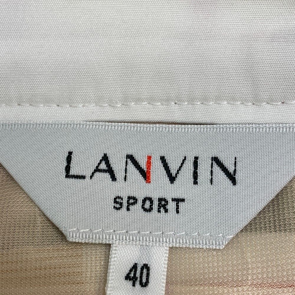 サイズ：40 LANVIN SPORT ランバン スポール ショートパンツ チェック
