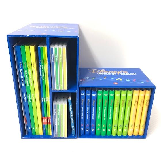 67‐⑰DWE ディズニー英語システム シングアロングDVD1〜12巻 DWE ディズニー英語システム シングアロング DVD CD 絵本 12巻