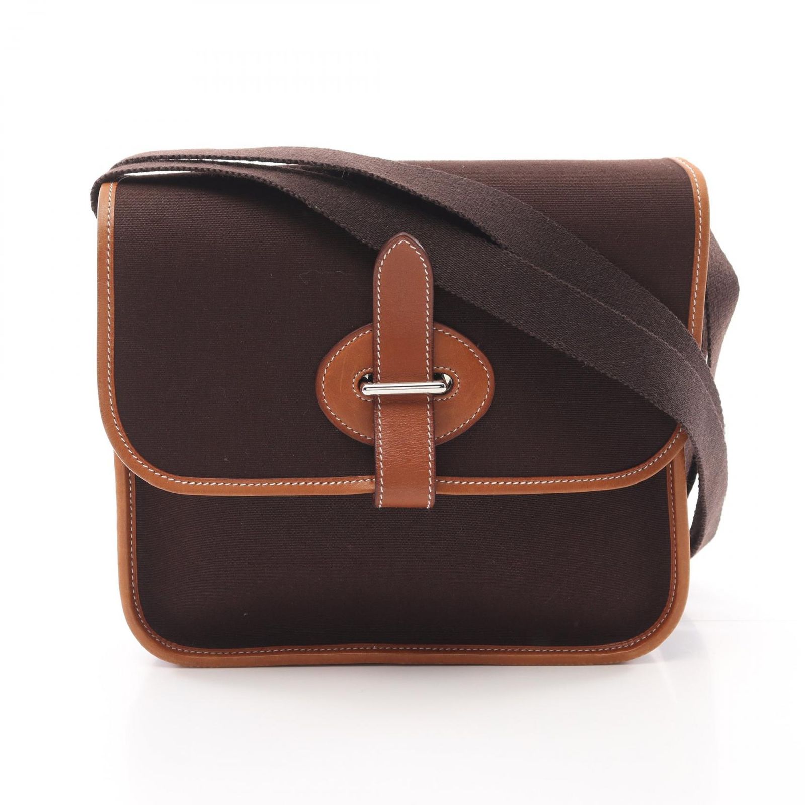 エルメス HERMES ショルダーバッグ ブエナベンチュラPM ダークブラウン 