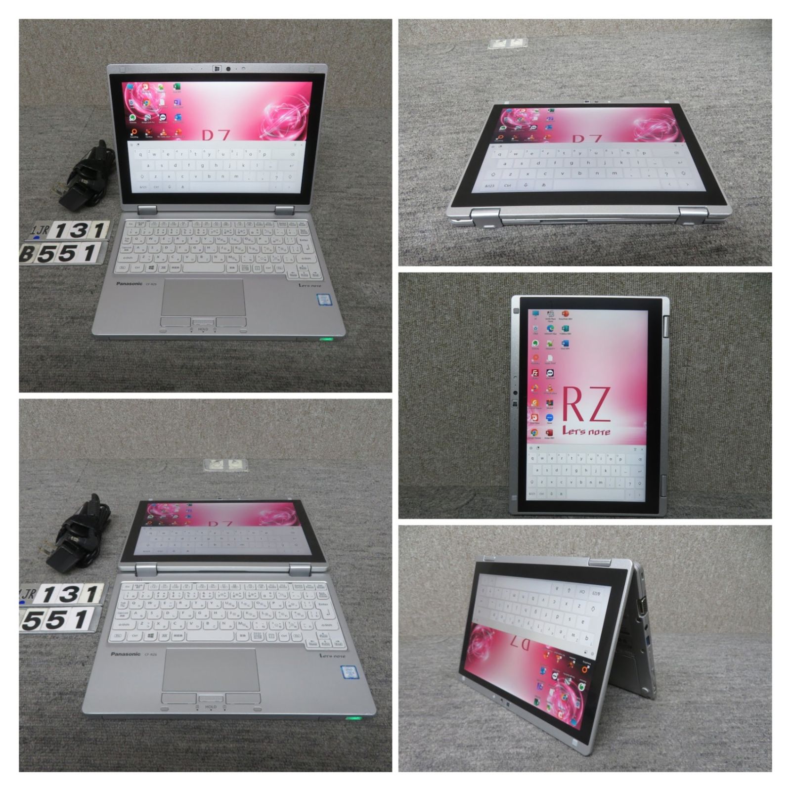 2in1タッチパネル・持ち運び◎】◇Panasonic Let's note CF-RZ6 SIM