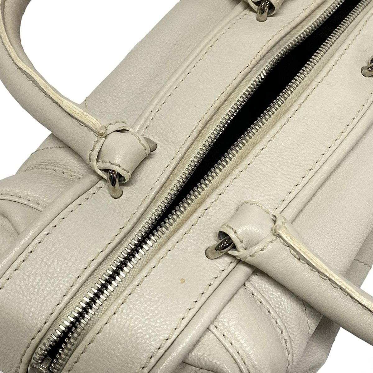 CHANEL(シャネル) ハンドバッグ ワイルドステッチ アイボリー ミニ  