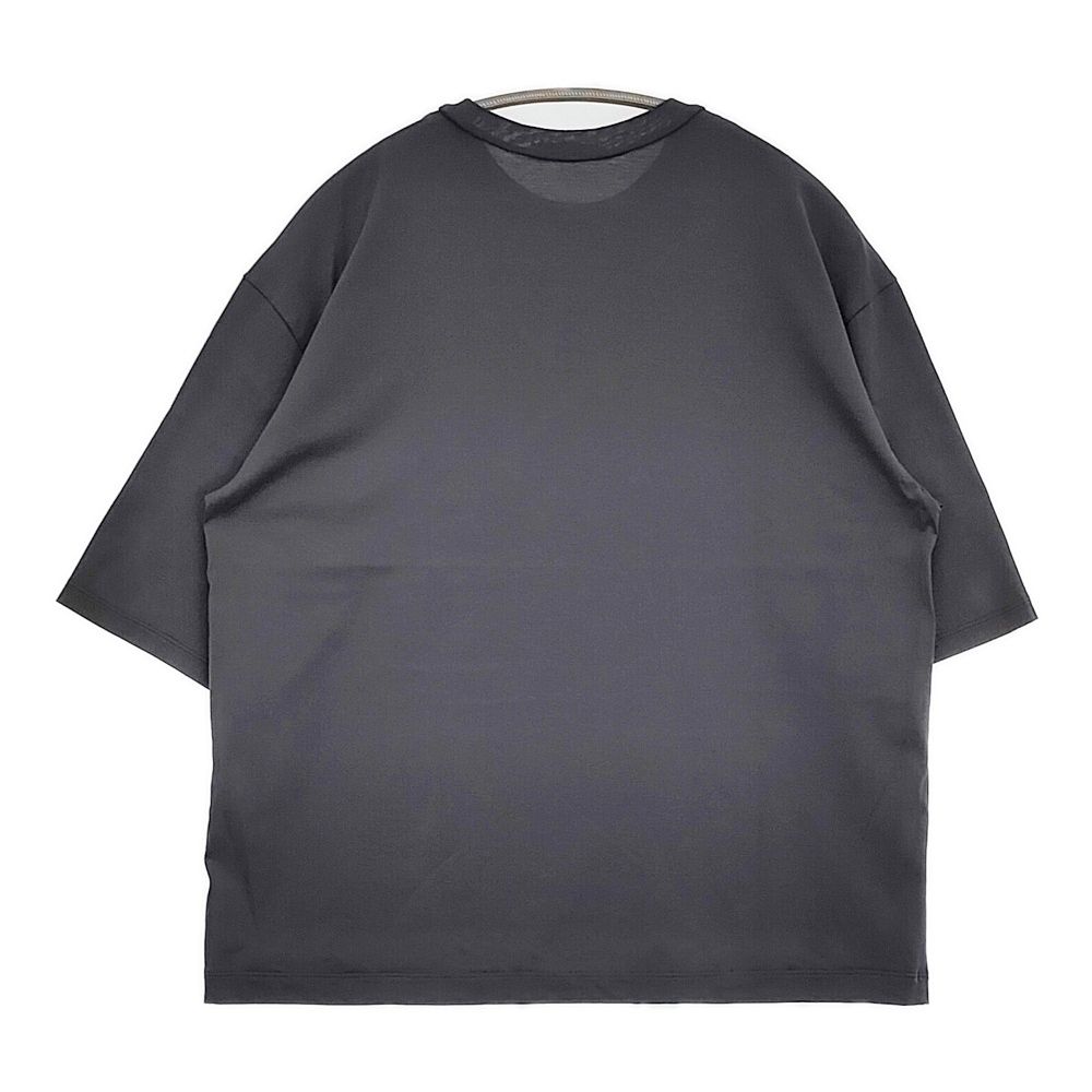 mina perhonen respiration ハーフスリーブカットソー 定価16500円 Ｔシャツ 25SS チャコールグレー レディース ミナペルホネン 5-0902S♪