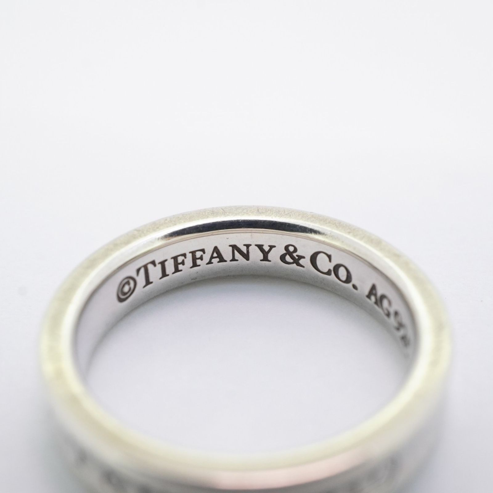 Tiffany ティファニー ナローリング シルバー 7.5号 ティファニー(Tiffany) ティファニー リング ナローリング