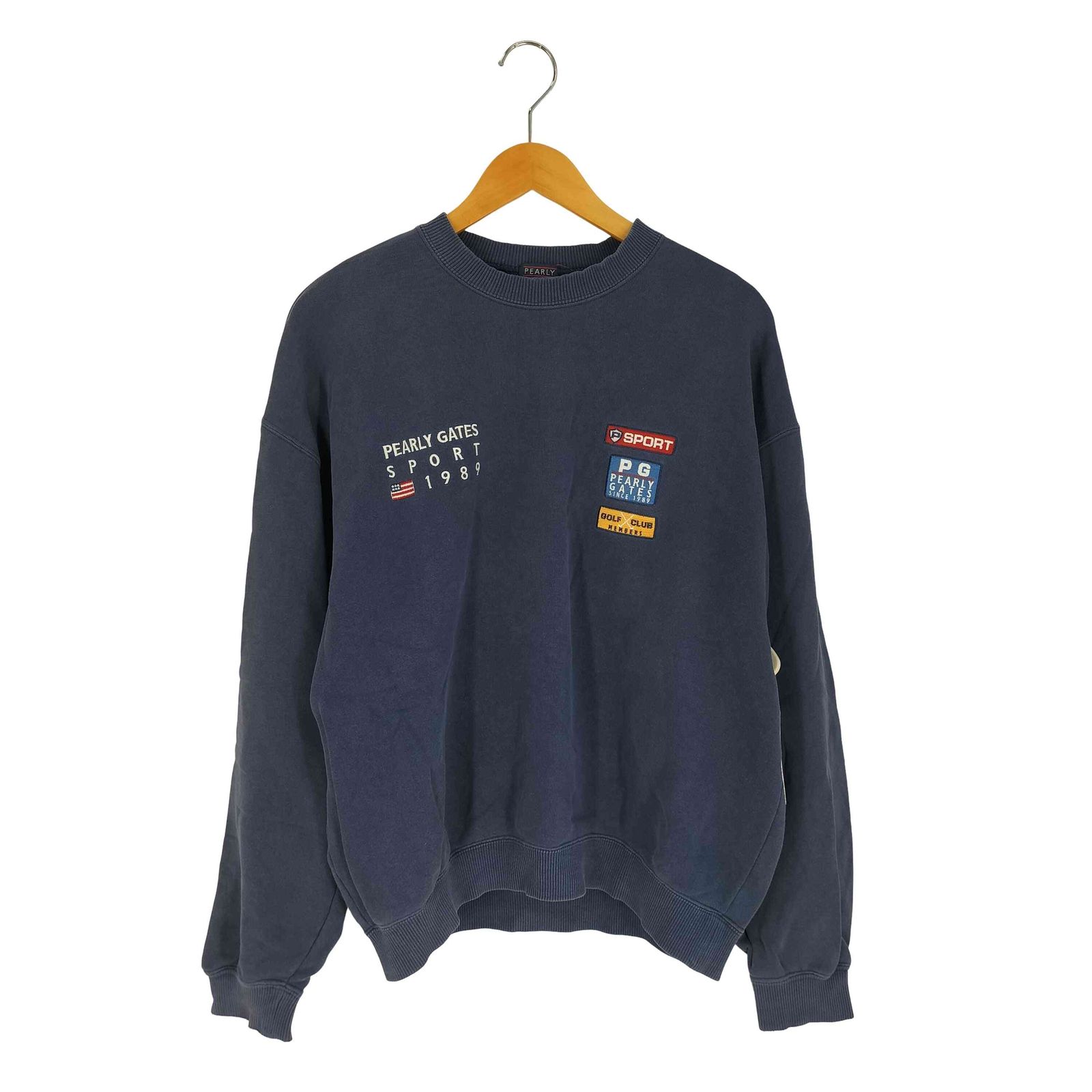 PEARLY GATES スエット メンズM パーリーゲイツ PEARLY GATES ロゴ