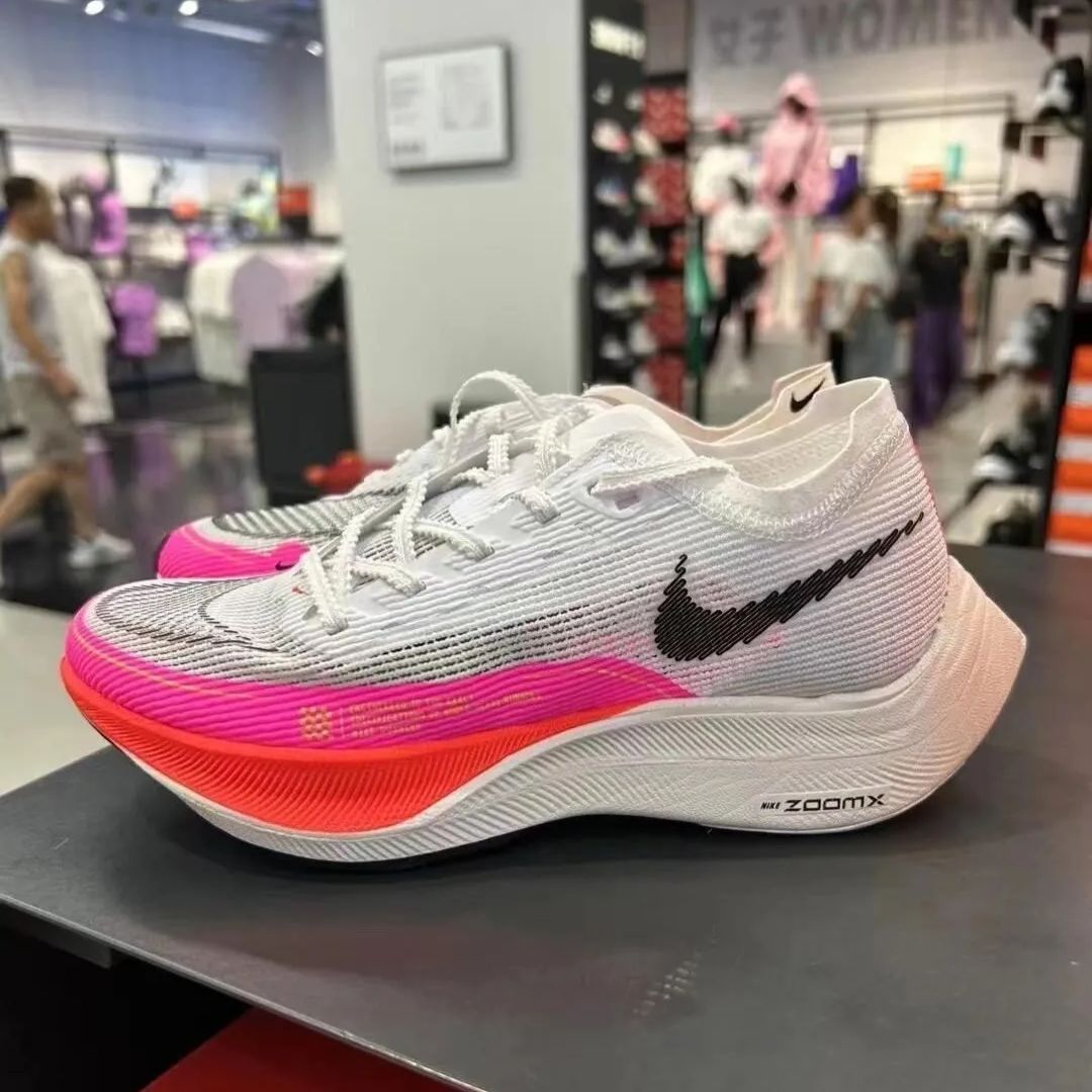 新品 NIKE ZOOMX VAPORFLY NEXT% 27cm ピンク Nike ZoomX Vaporfly