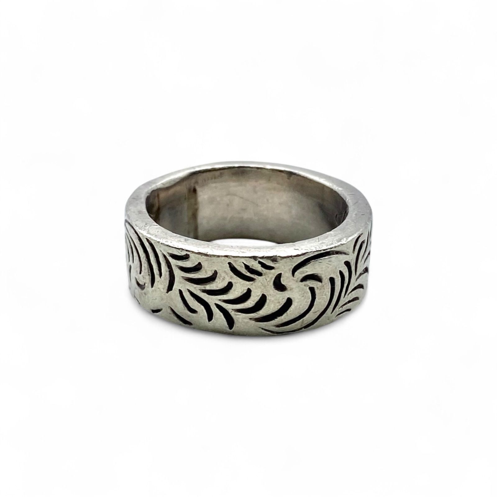 抜群の重厚感】Silver 925 刻印 90s Vintage Ring シルバー 
