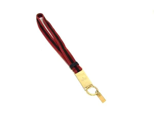 GUCCI グッチ ネックストラップ キーリング 携帯ストラップ