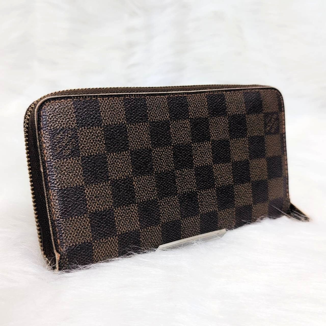 ルイヴィトン N60015 ダミエ ジッピーウォレット 長財布 ロング