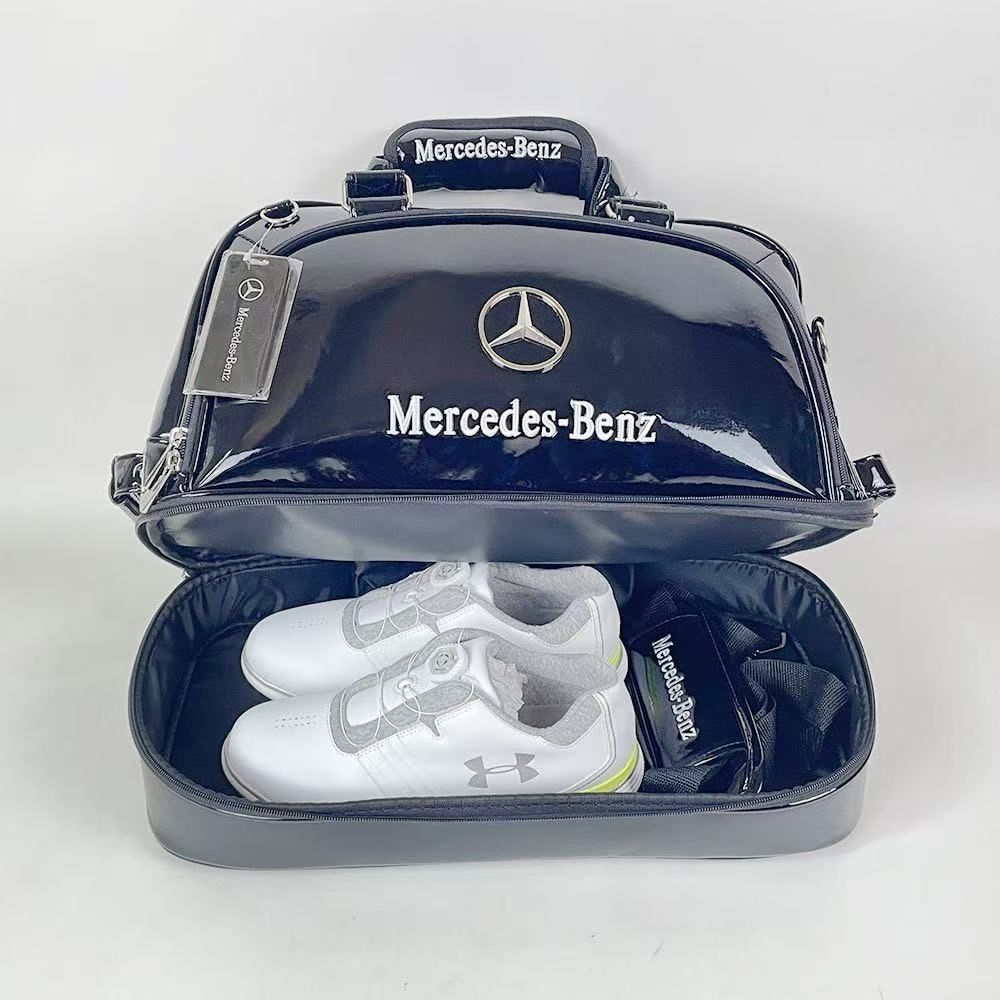 【けい】美品☆Mercedes-Benzボストンバッグゴルフバッグ☆ ボストンバッグ ゴルフバッグ バッグ メルセデスベンツ Golf Bag