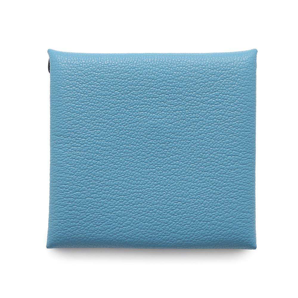 【新品未使用】  エルメス  バスティア  ヴェルソ シェーヴル　ブルージーン HERMES （新品・未使用品）エルメス バスティア ヴェルソ コイン