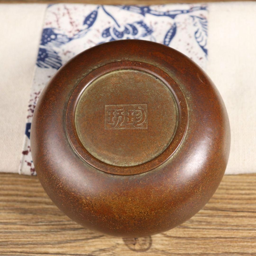 銅器 仏教 法器 銅鉢 仏堂 置物 香炉 装飾品 工芸品