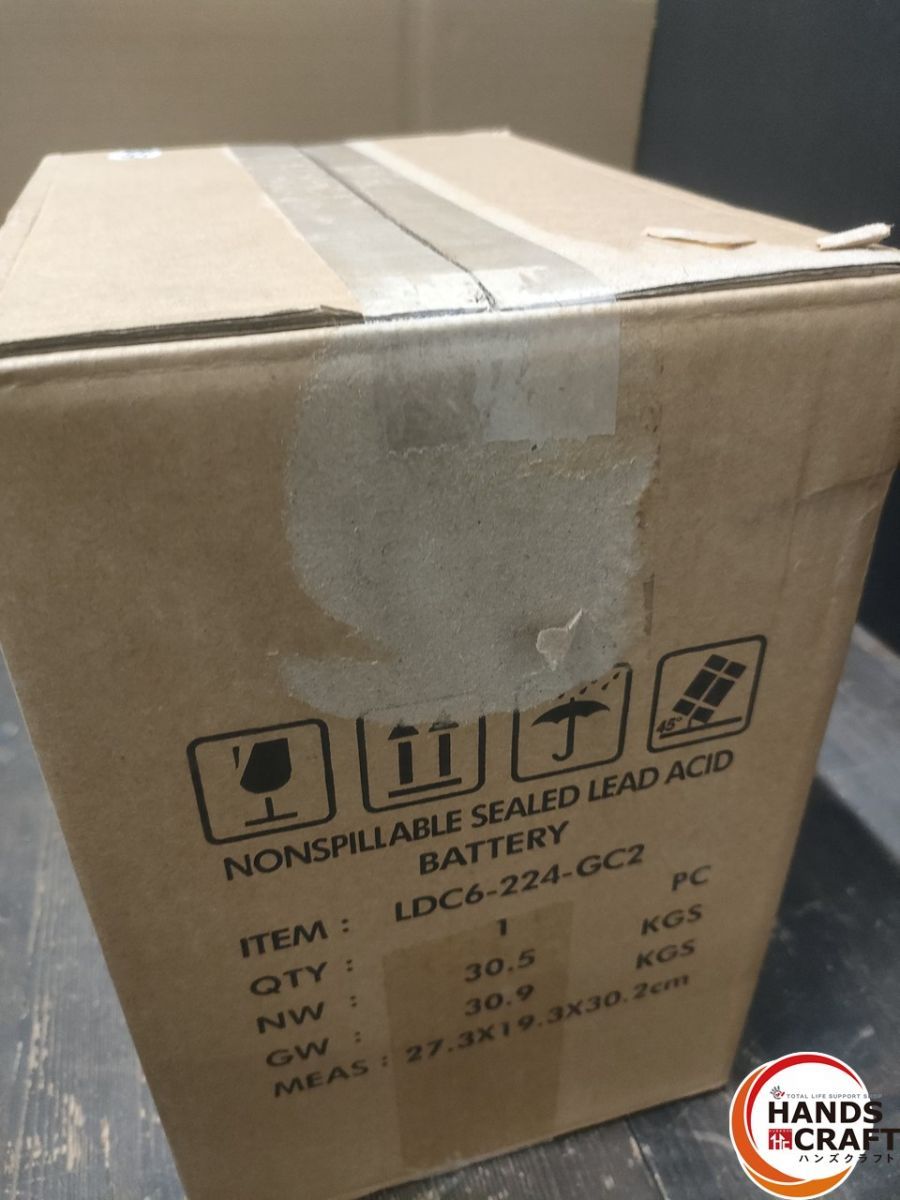 引き取り限定】【未使用品】GB/GIFU LDC6-224-GC2 バッテリー(2