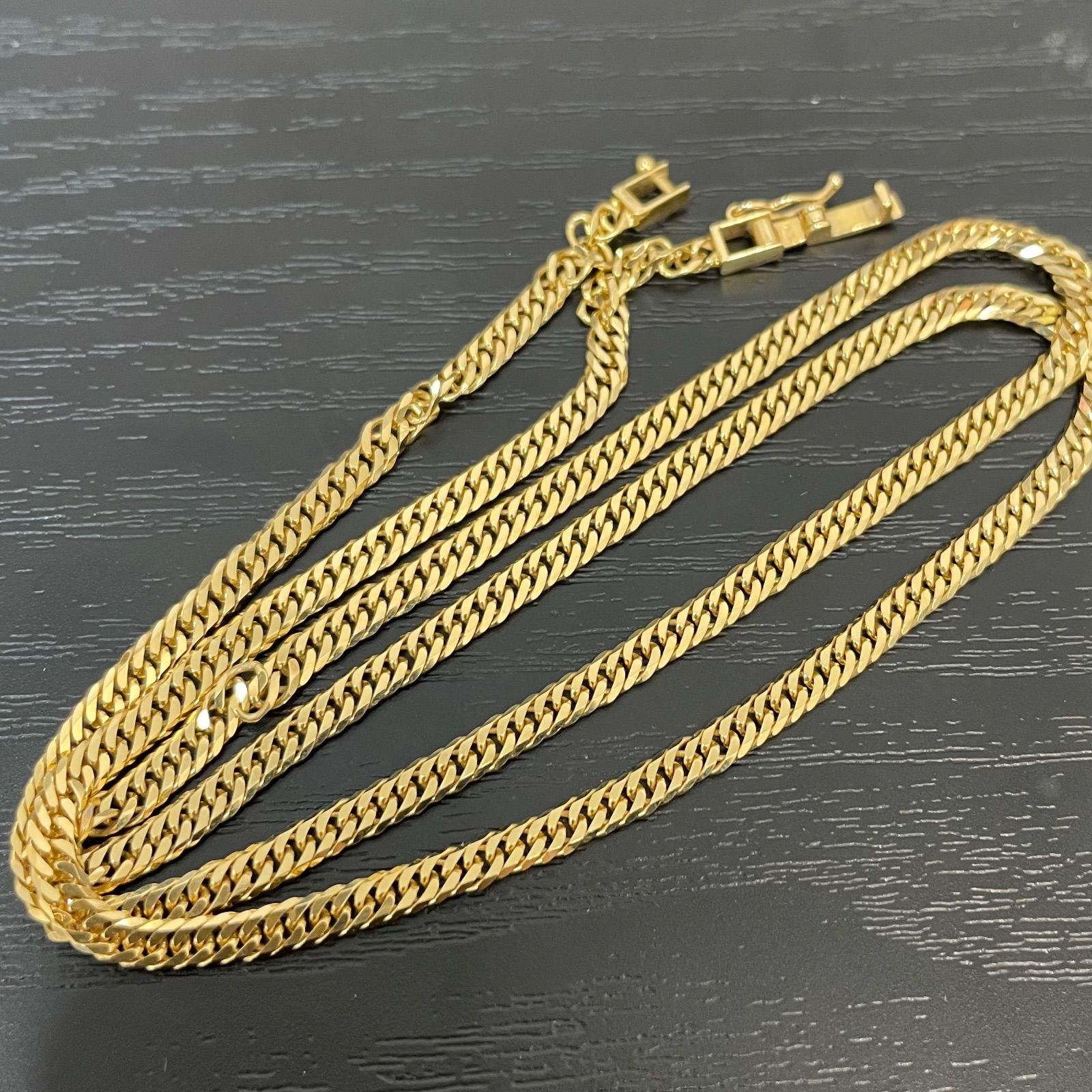 ◾︎k18 喜平ネックレス 6面ダブル 13.2ｇ 50cm 18金 ゴールド 750 アクセサリー