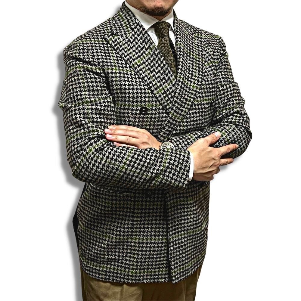 De Petrillo デペトリロ ジャケット ダークグリーン 46