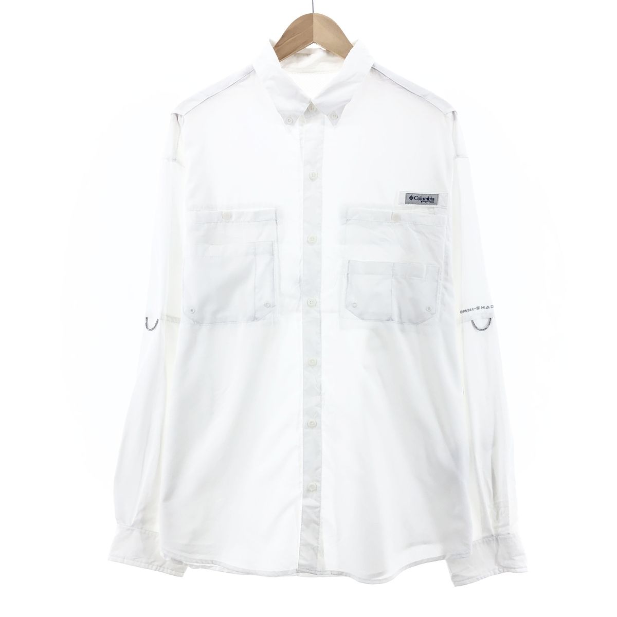 古着 コロンビア Columbia PFG オOMNI-SHADE 長袖 フィッシングシャツ メンズXL/eaa377726