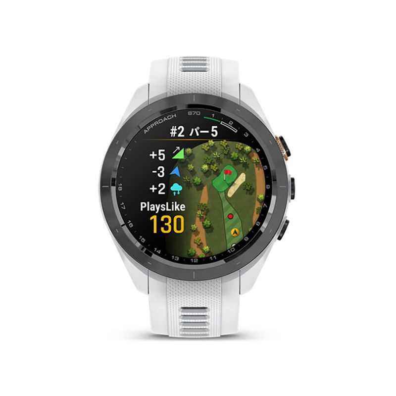 美品 ガーミン approach s70 42mm ApproachS70S_White_front_pin_p