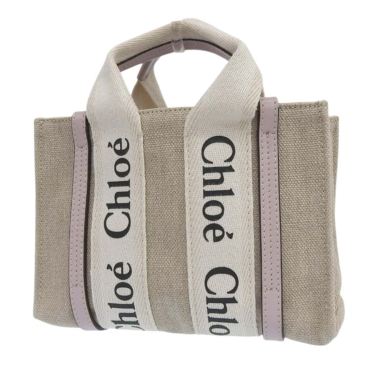 クロエ CHLOE ウッディスモール ハンドバッグ ショルダーバッグ