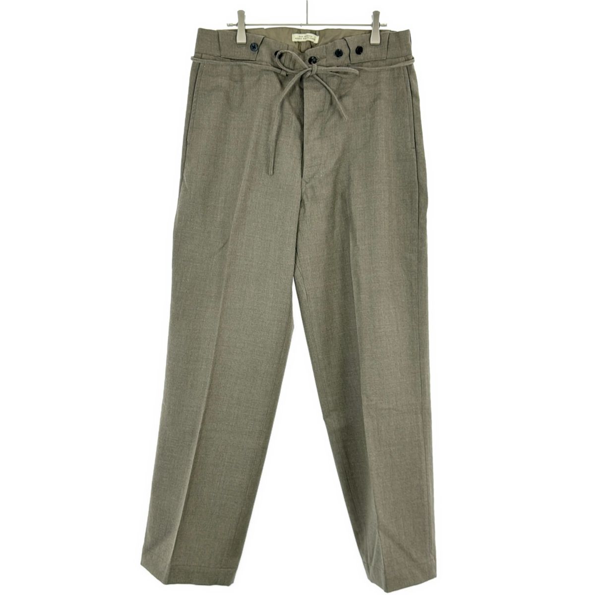 OLD JOE オールドジョー 21AW STRING WAIST WORK TROUSER
