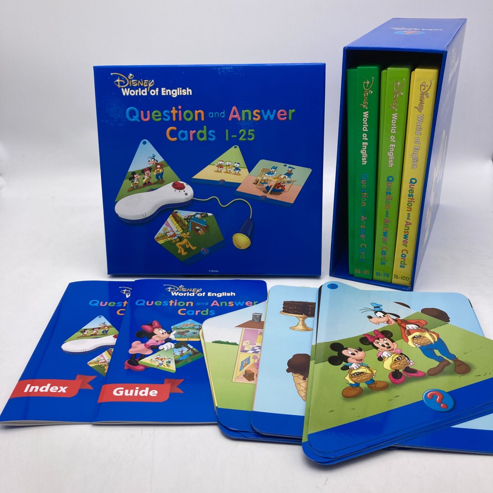 2018年 トークアロング・Ｑ＆Ａカード　ディズニー英語システム　302322 2018年 トークアロング・Q＆Aカード ディズニー英語システム 302322